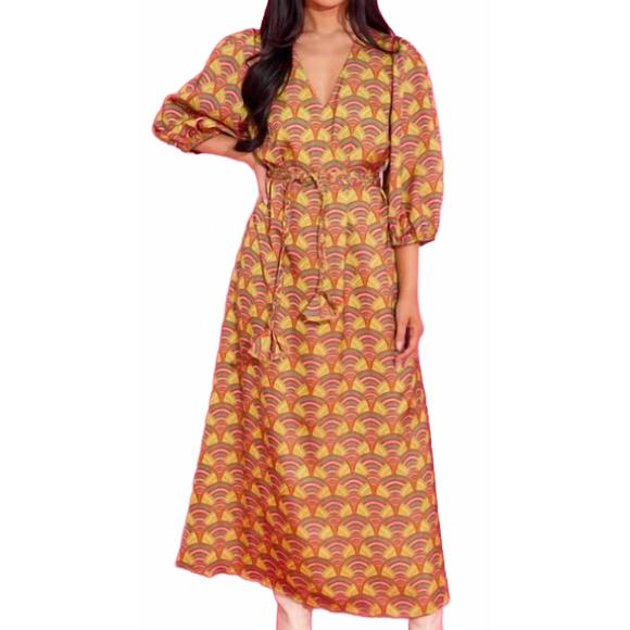 NEW ALDEN ADAIR lizzie dress in tightrope